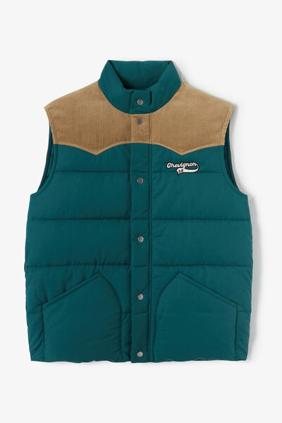 Doudoune sans manche Chevignon x Jules