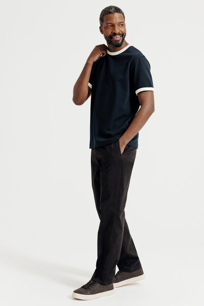 Tee shirt  contrast&eacute;