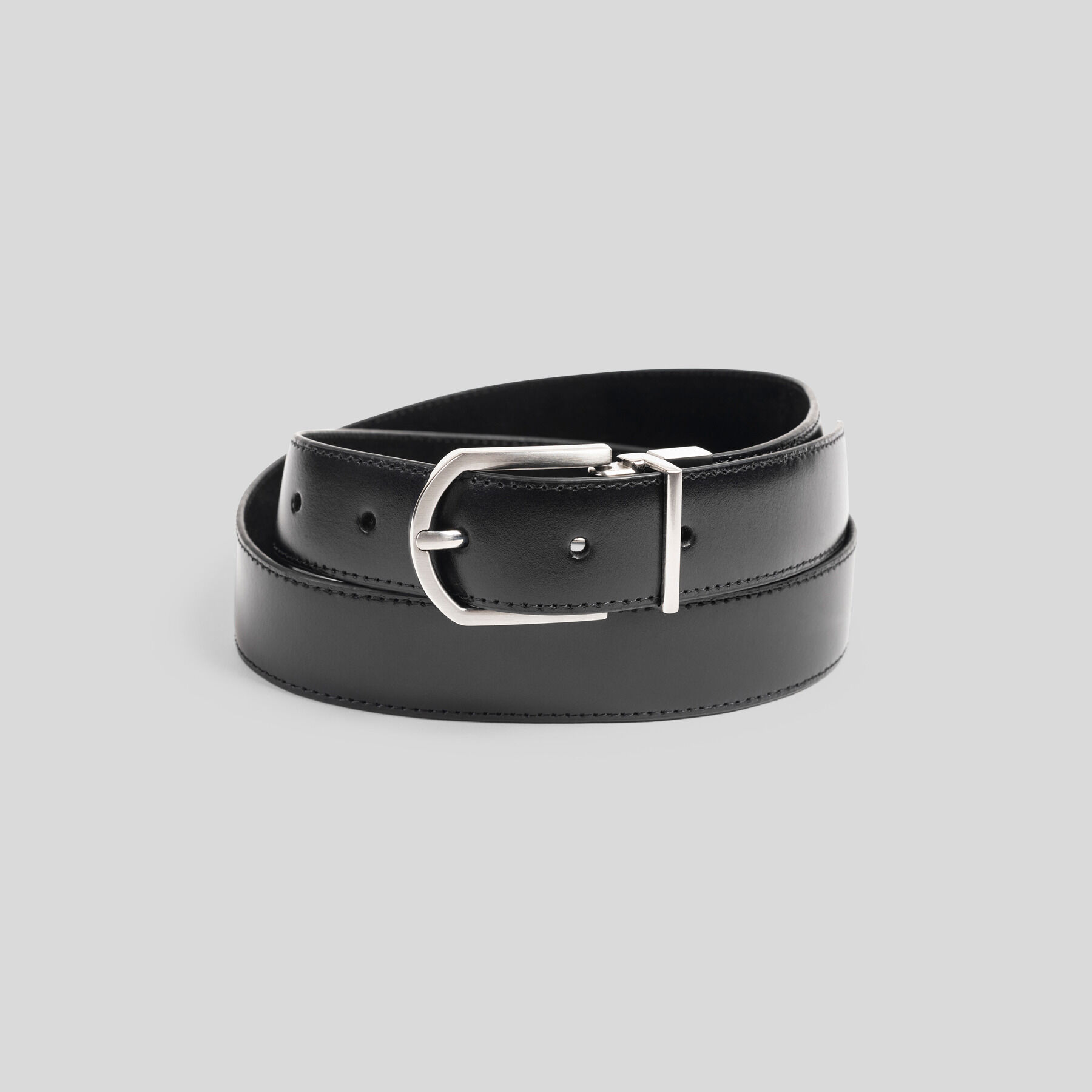 Ceinture r versible boucle en su dine