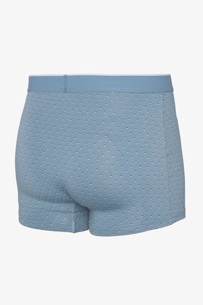Boxer en coton &agrave; pois