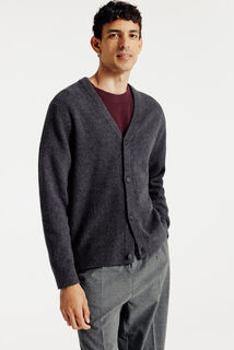 Gilet cardigan mousseux
