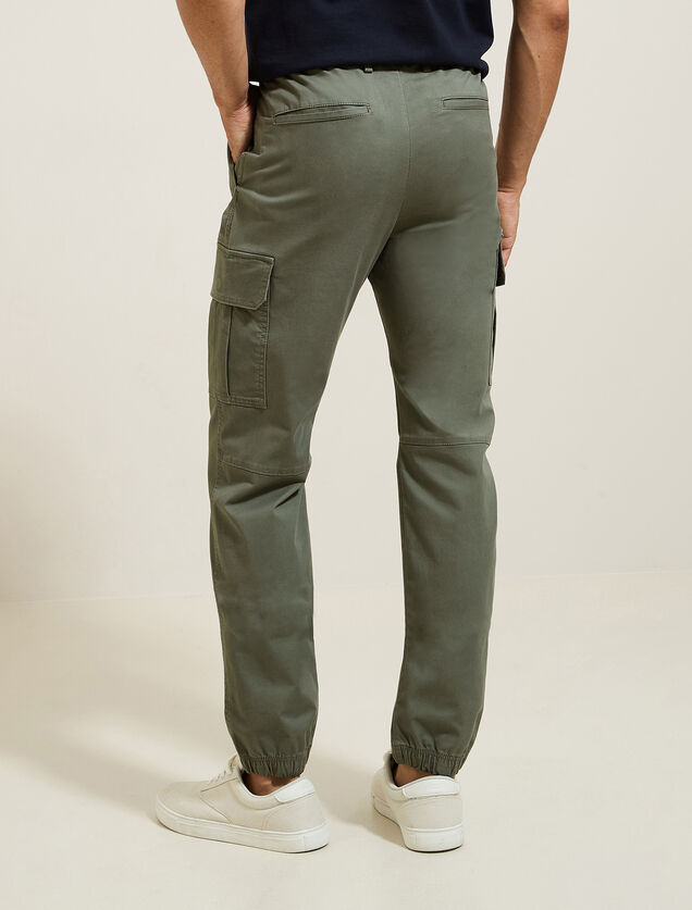 Pantalon cargo uni