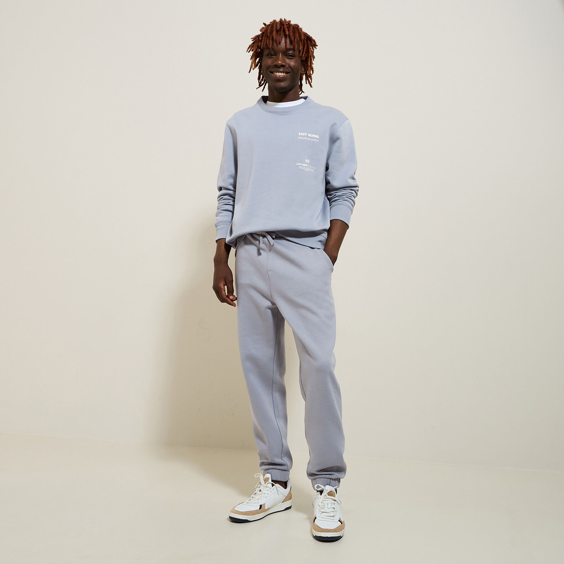 Pantalon jogging molleton top