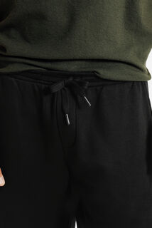 Short en molleton taille élastiquée