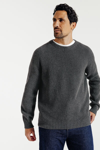 Pull mérinos cachemire Made in France