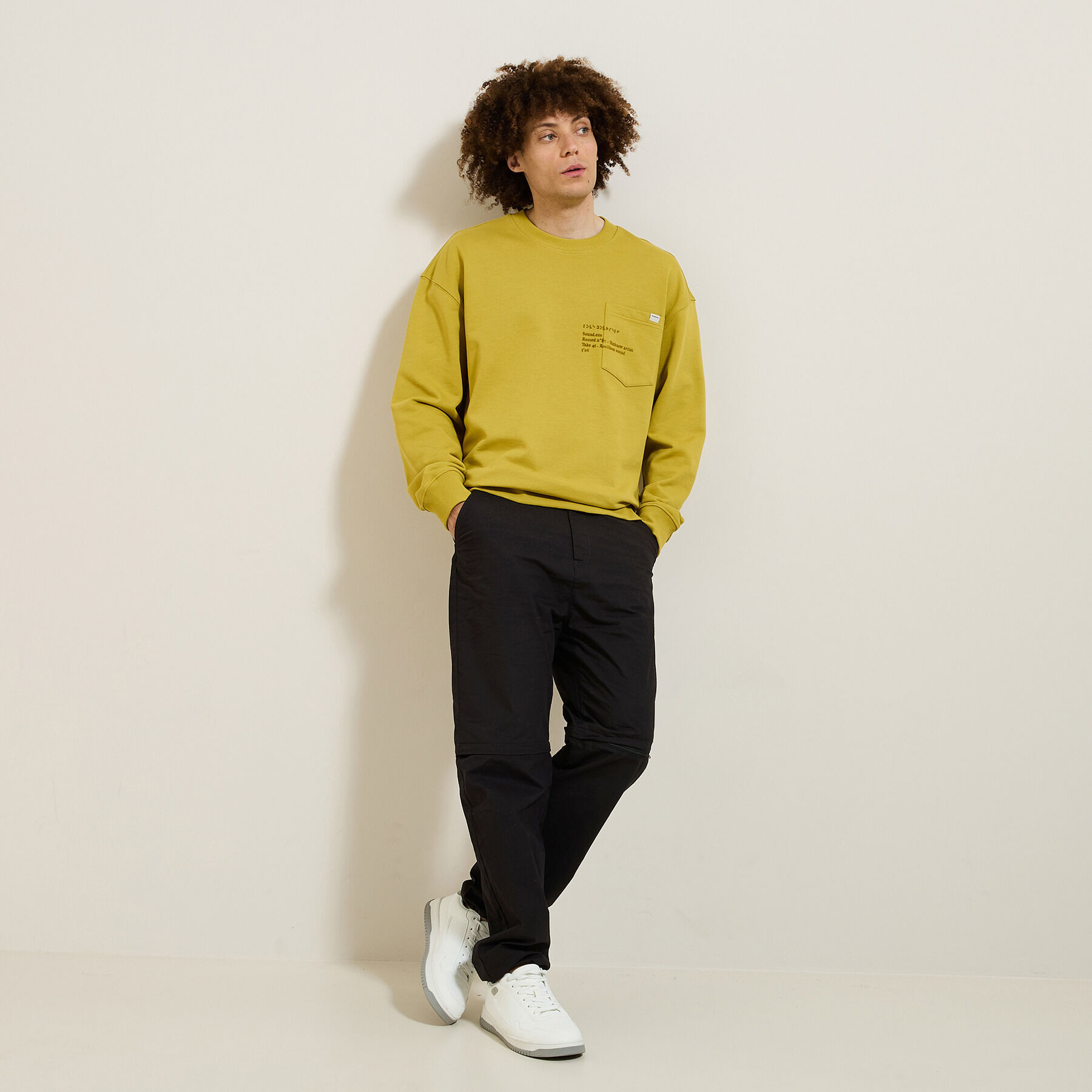 Sweat Jaune Homme Jules