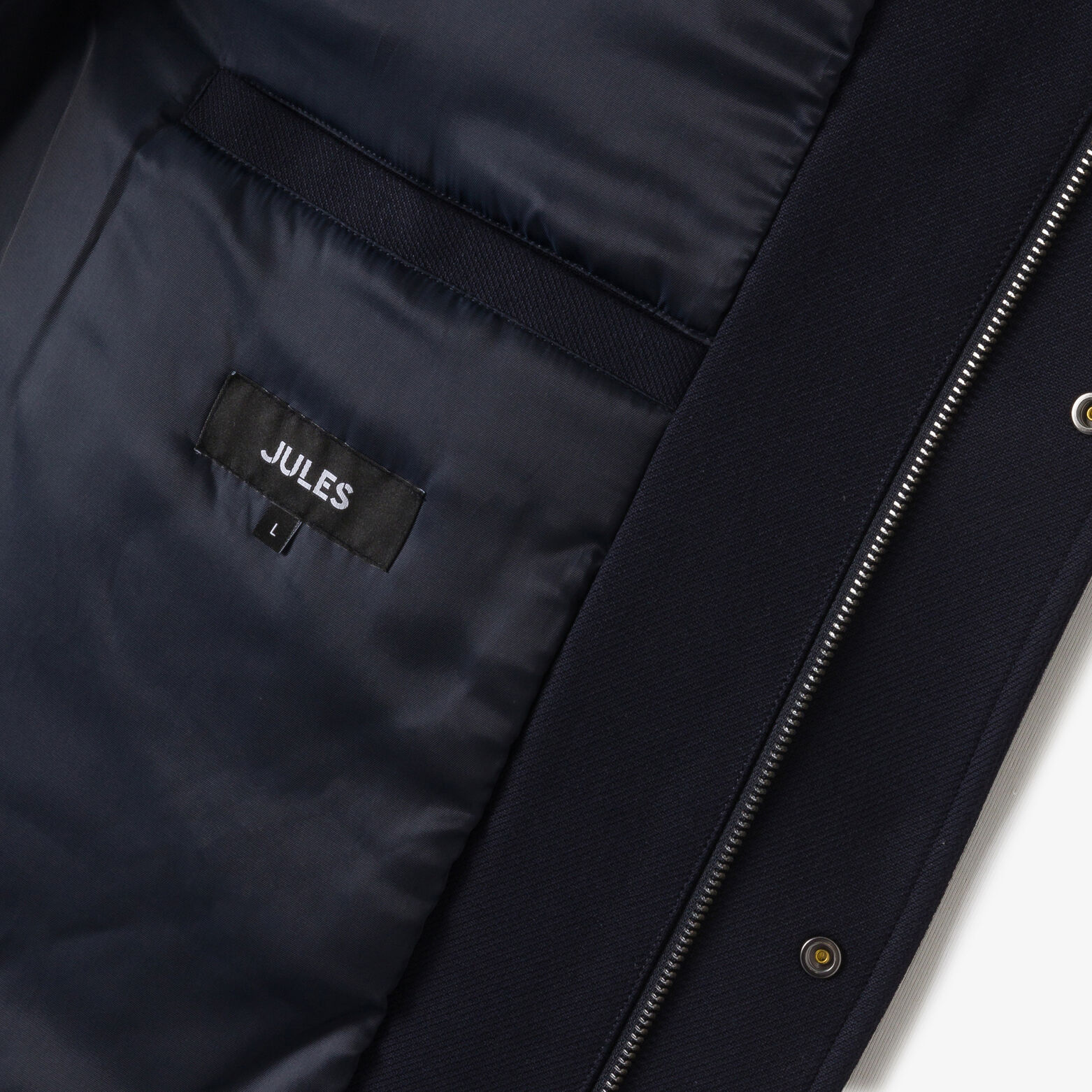 Lange wintermantel met opstaande kraag