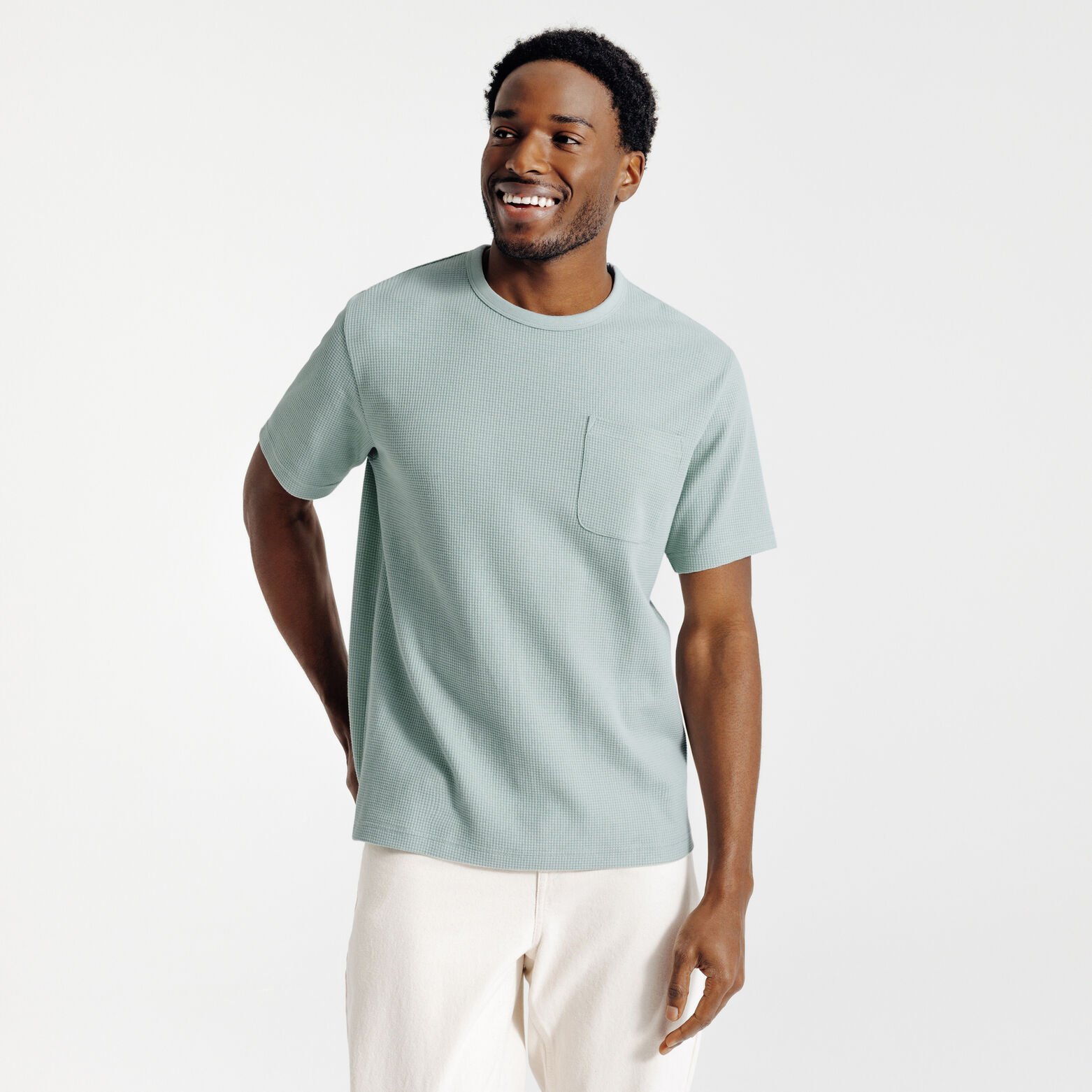 Tee shirt mati&egrave;re gaufr&eacute;e