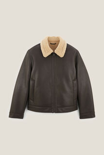 Blouson bombardier en sherpa