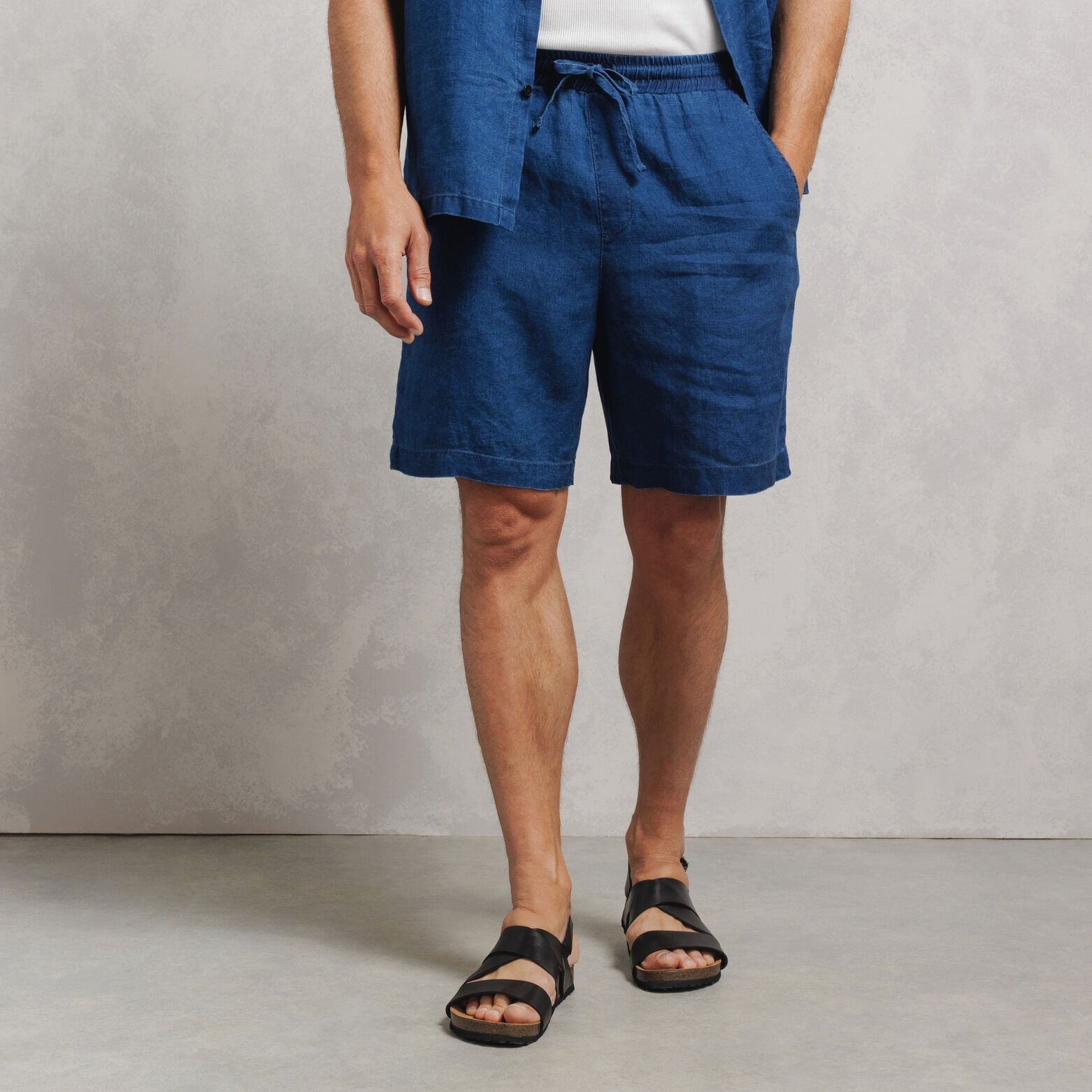 Bermuda taille &eacute;lastiqu&eacute;e