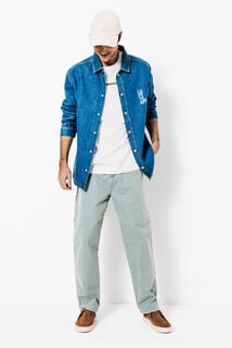 Tee shirt imprim&eacute; JAPON col rond