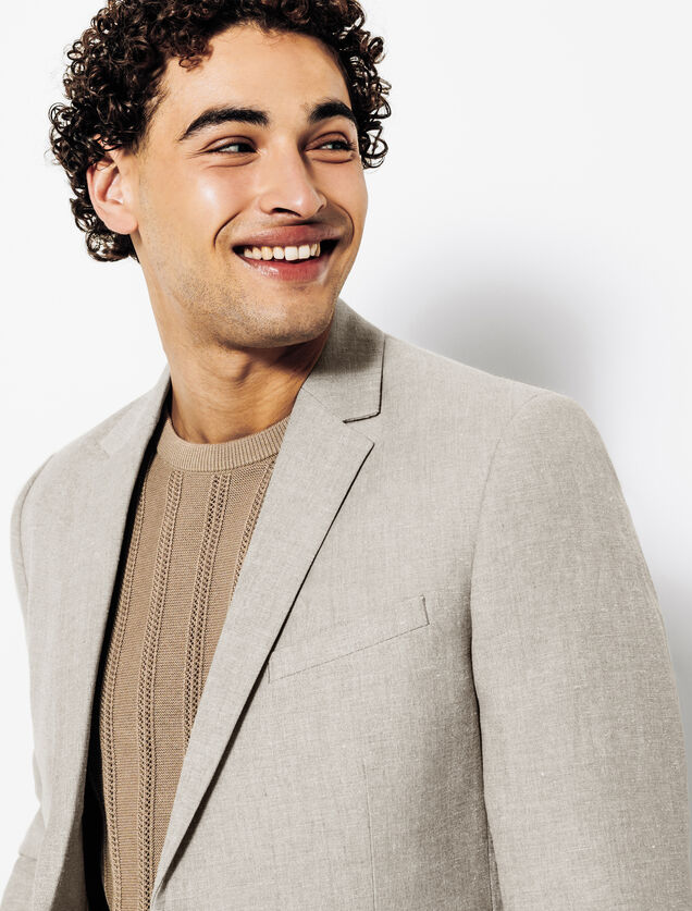 Slim comfortabel kostuumvest