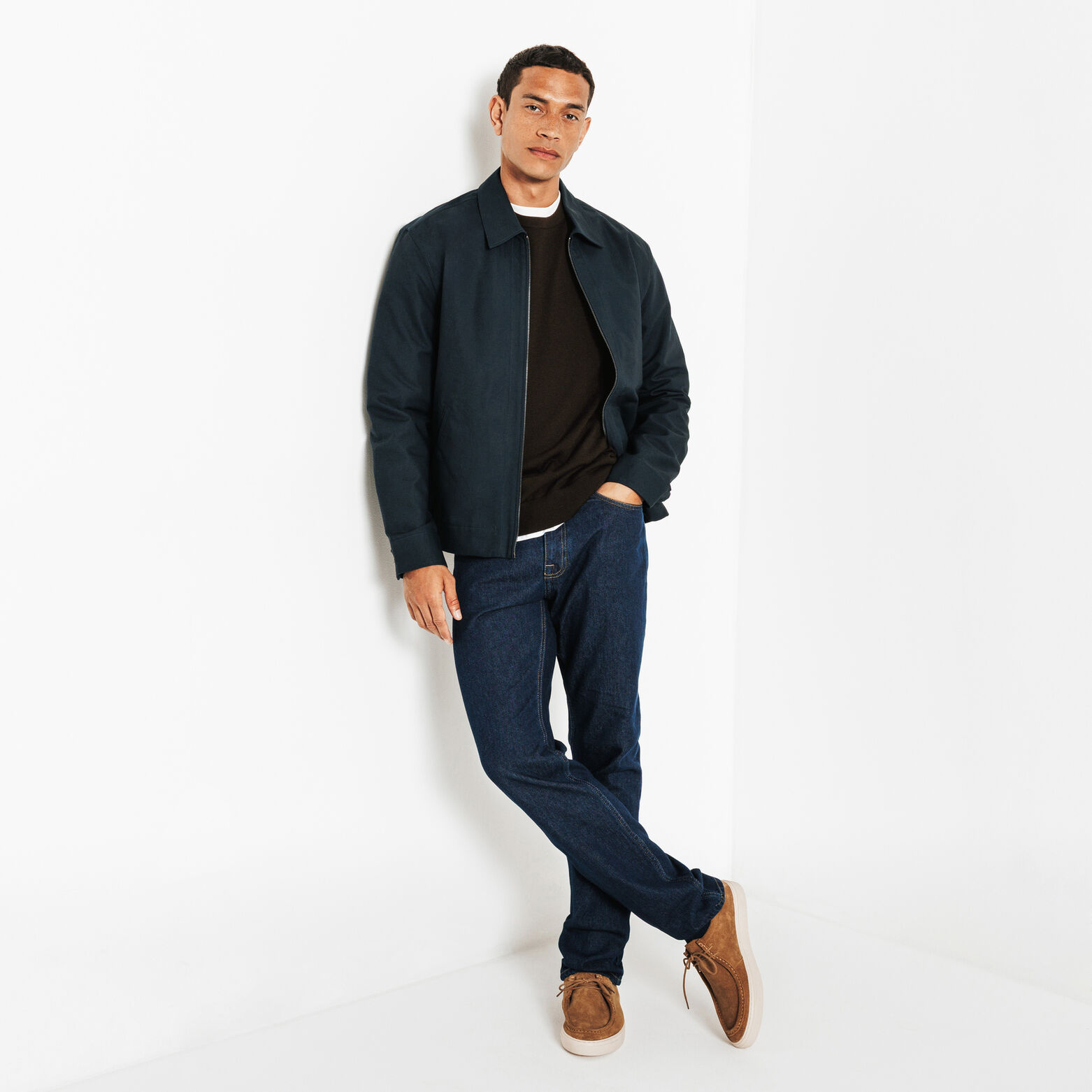 Pull col rond mérinos