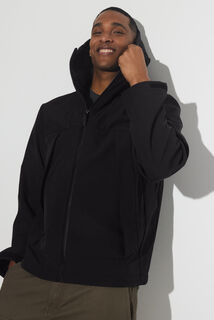 Blouson softshell à capuche