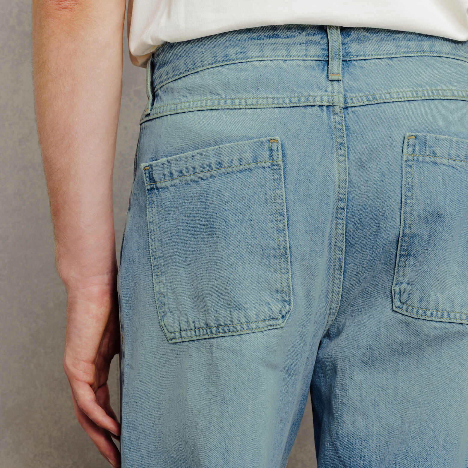 Jean skateur d&eacute;lav&eacute; 100% coton
