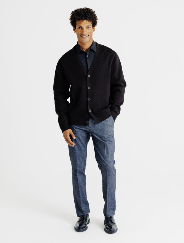 Cardigan boutonn&eacute;