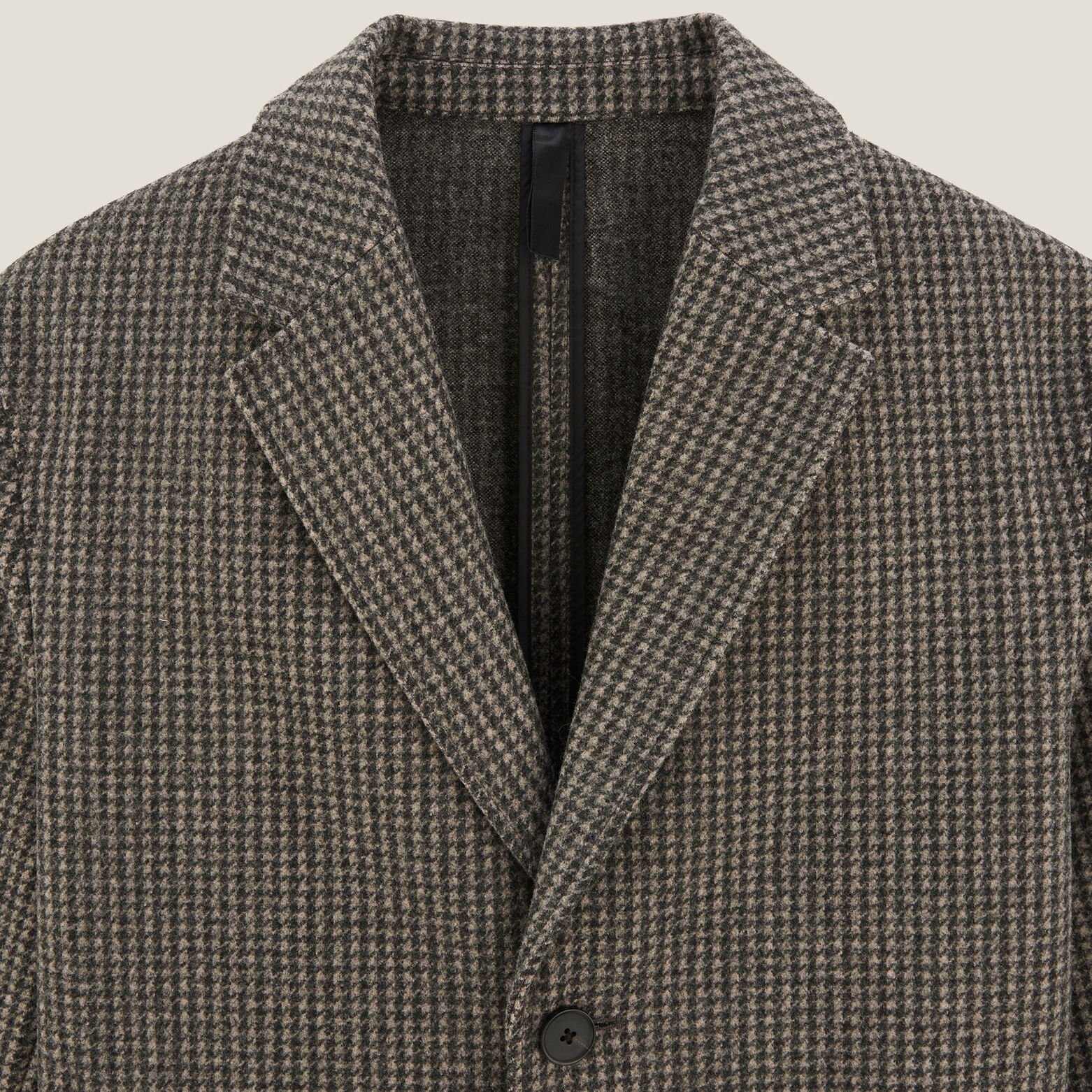 Manteau hiver long col tailleur