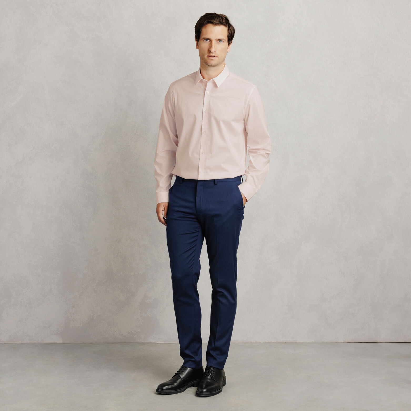 Chemise regular unie