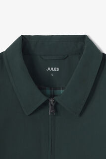 Jack met hemdskraag en rits