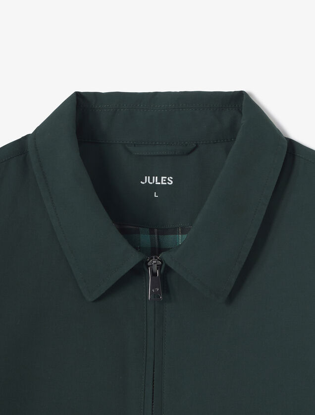 Jack met hemdskraag en rits