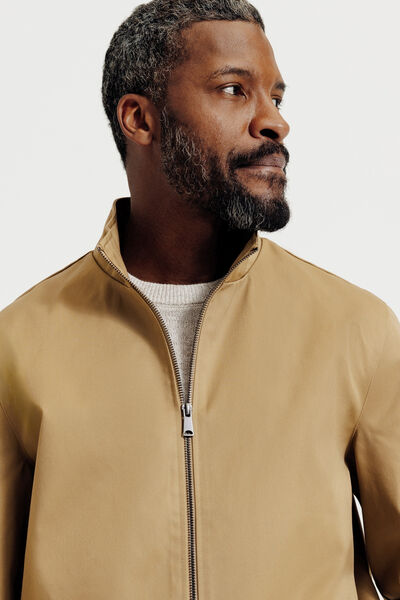 Blouson col montant zipp&eacute;