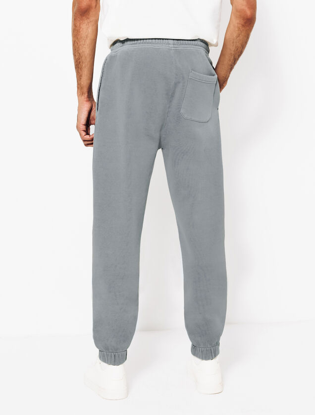 Jogging slim effet delav&eacute;