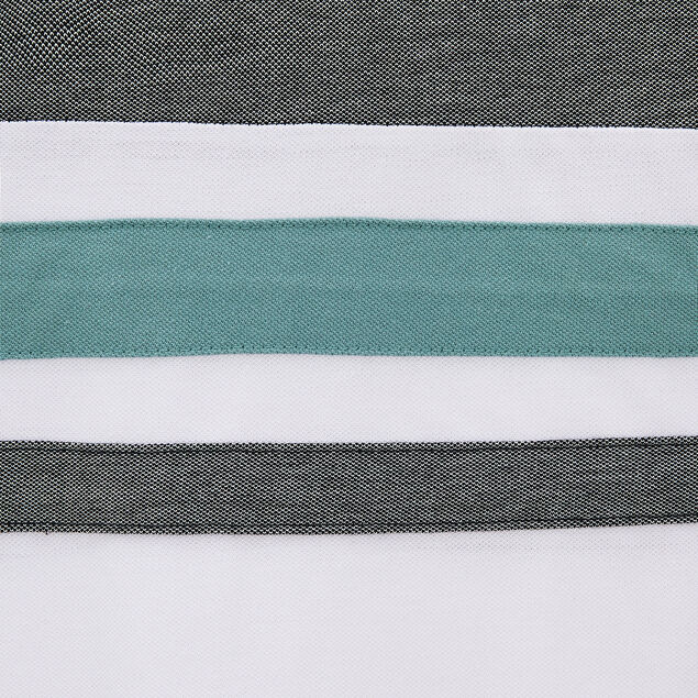 Tee-shirt colorblock piqué contenant du polyester 