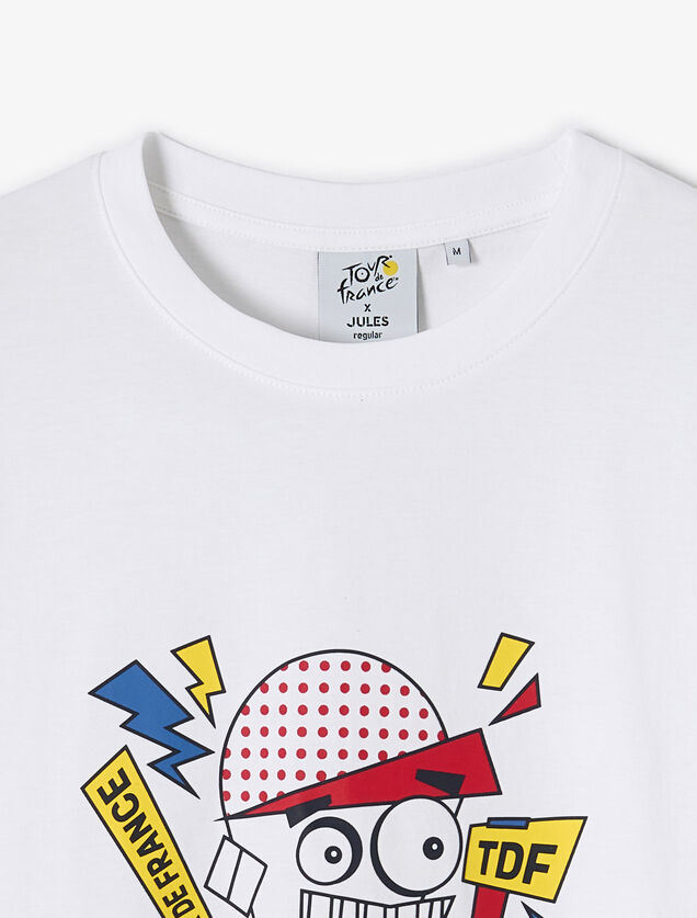 T-shirt met ronde hals, licentie Tour de France