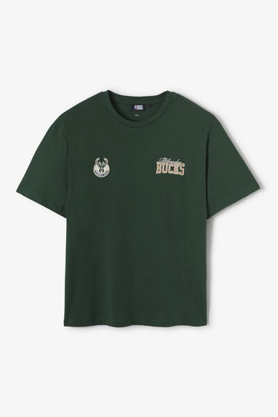 Tee shirt Milwaukee Bucks licence NBA