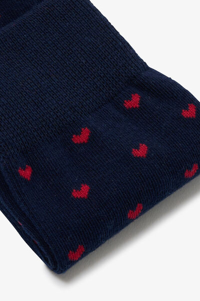 Chaussettes Bleu fonc&eacute;