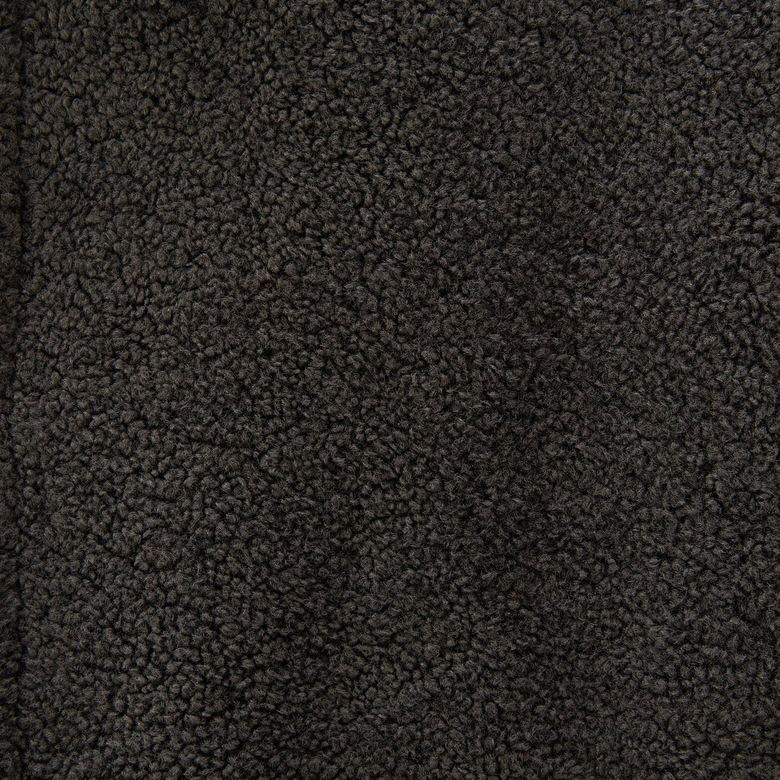 Blouson en sherpa col chemise