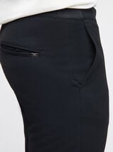 Chino broek met elastische taille, bi-stretch