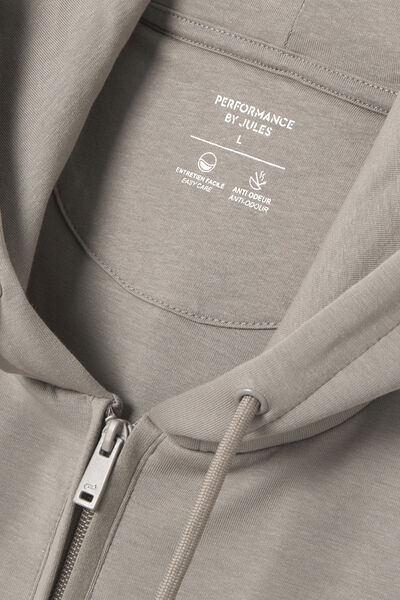 Performance by JULES sweater met kap en rits