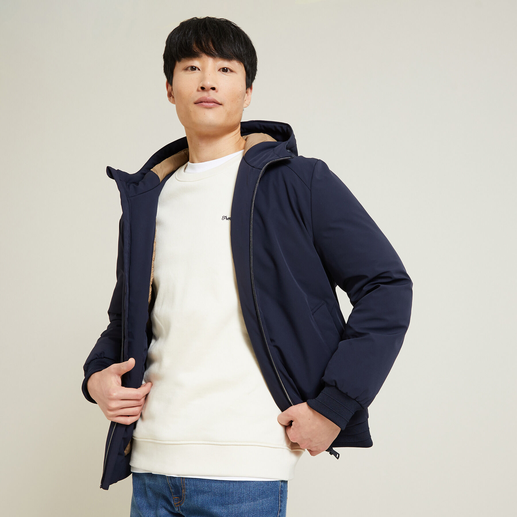 Veste simili cuir homme discount jules