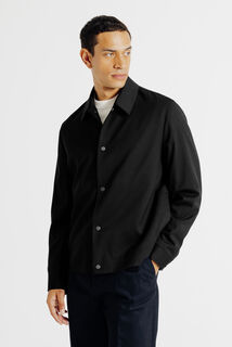 Veste pressionn&eacute;e col chemise