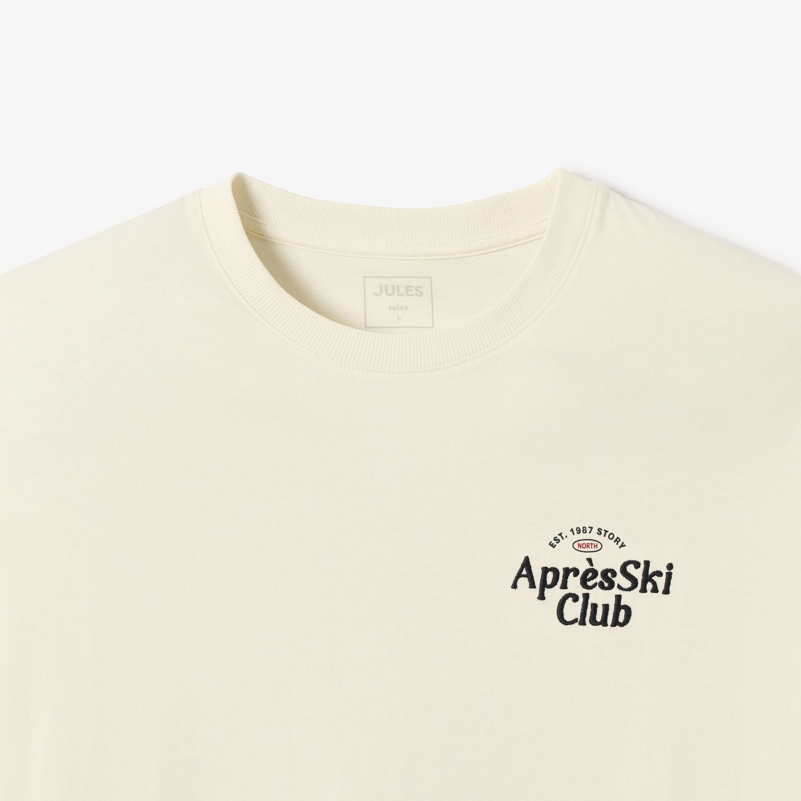 Tee shirt 100% coton imprim&eacute; "Apr&egrave;s Ski Club"