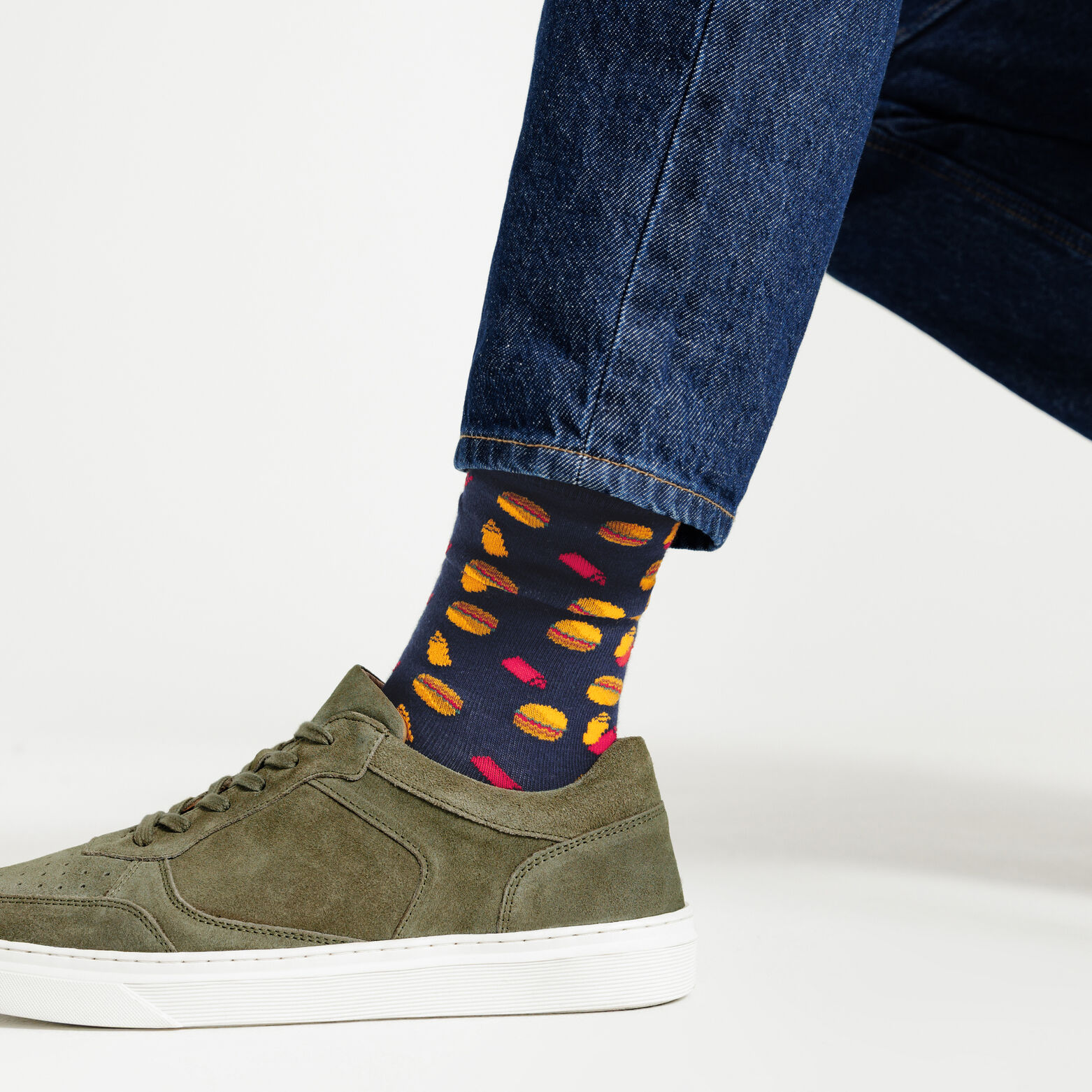 Chaussettes hautes fantaisies