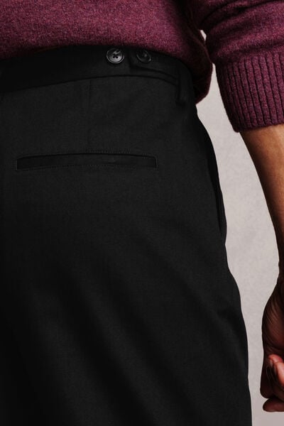Pantalon chino loose 100% coton