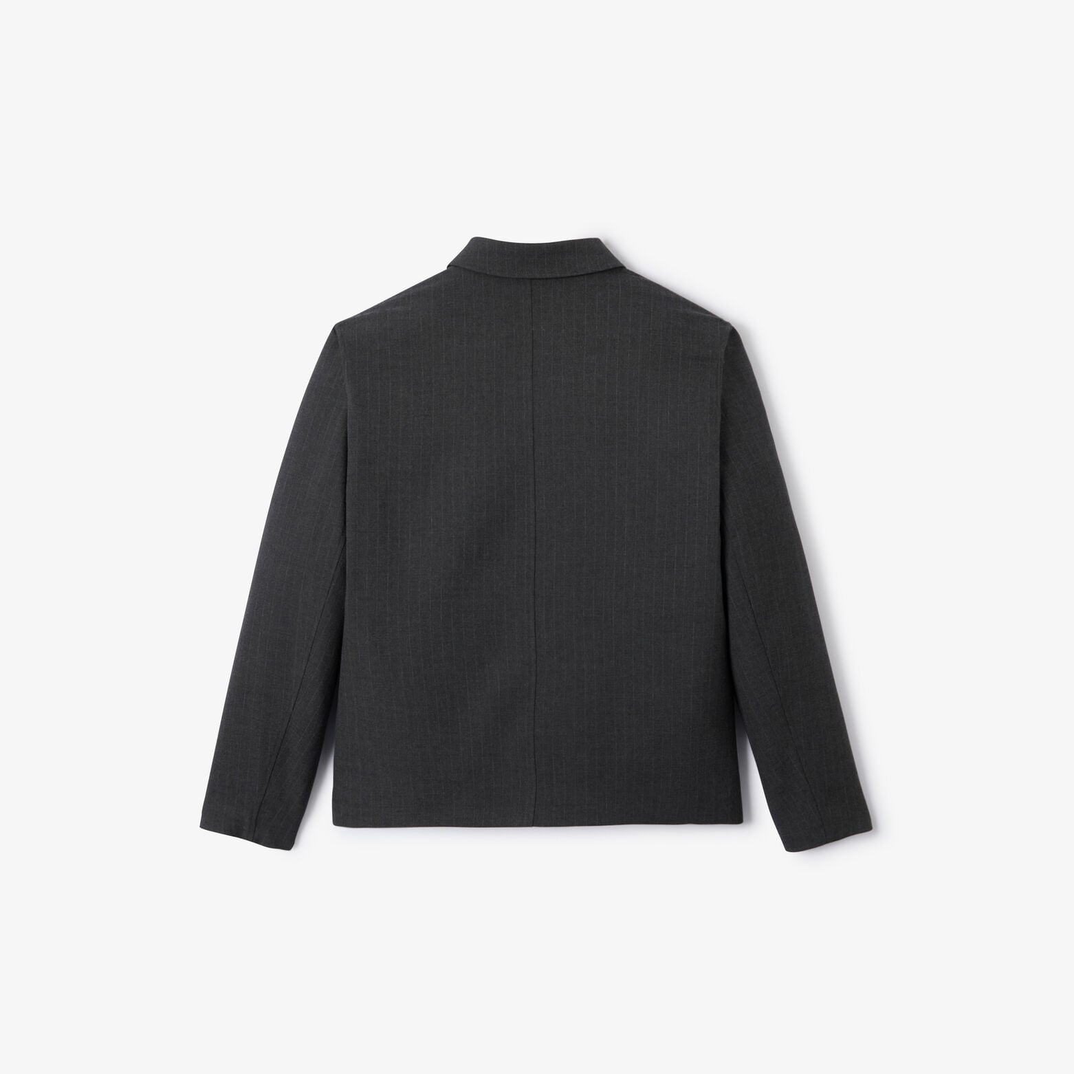Veste zipp&eacute;e col chemise ray&eacute;e