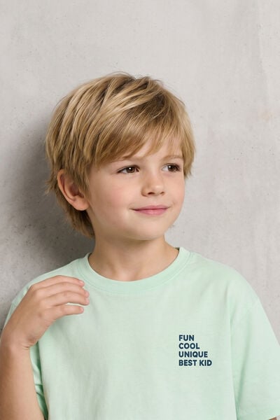 Tee shirt enfant  f&ecirc;te des p&egrave;res imprim&eacute; poitrine