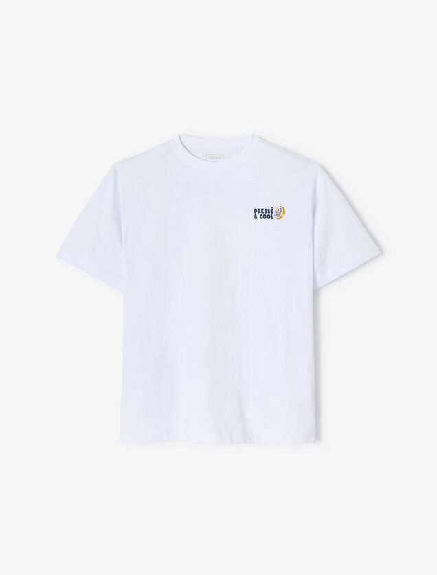 T-shirt ronde hals met print