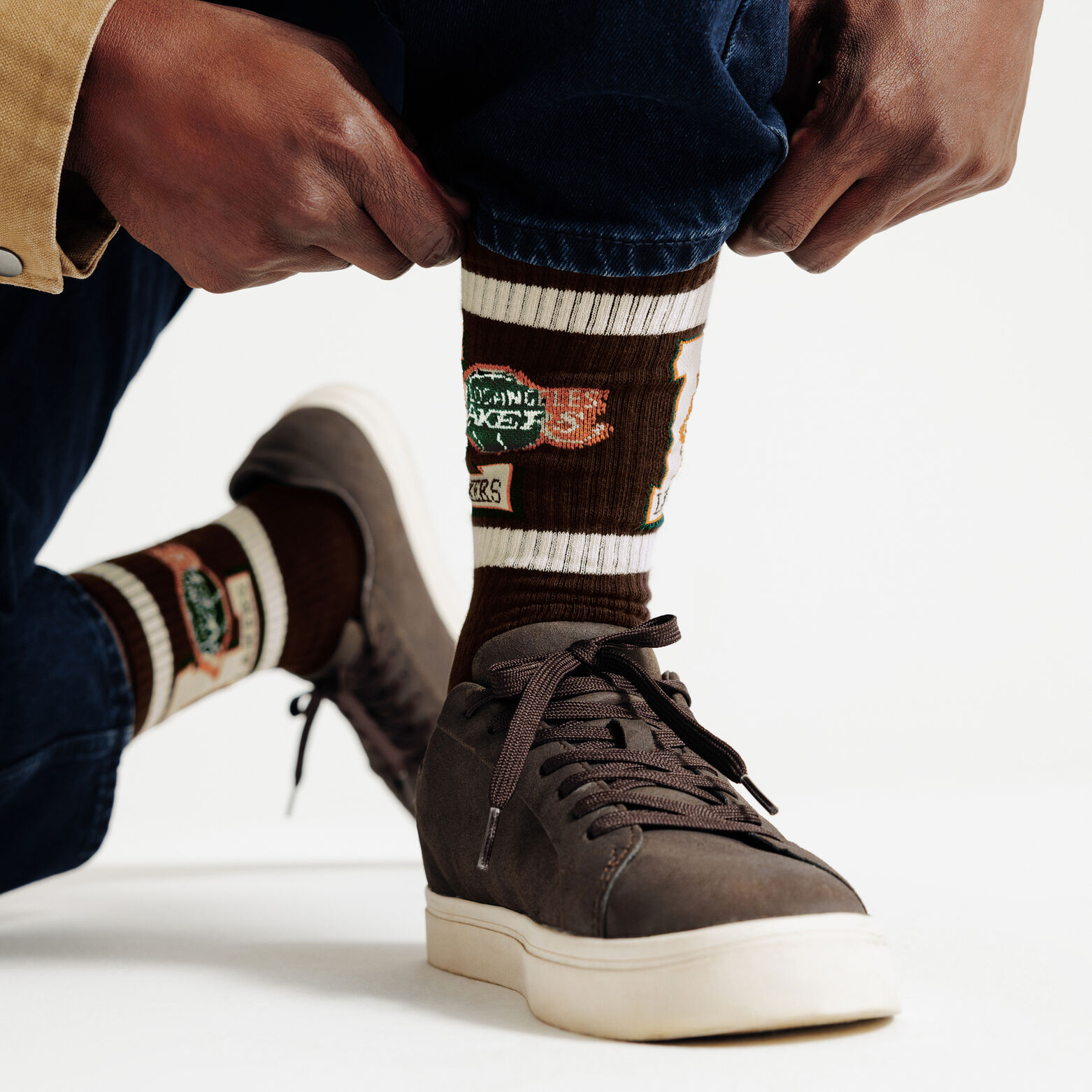 Chaussettes Los Angeles Lakers licence NBA