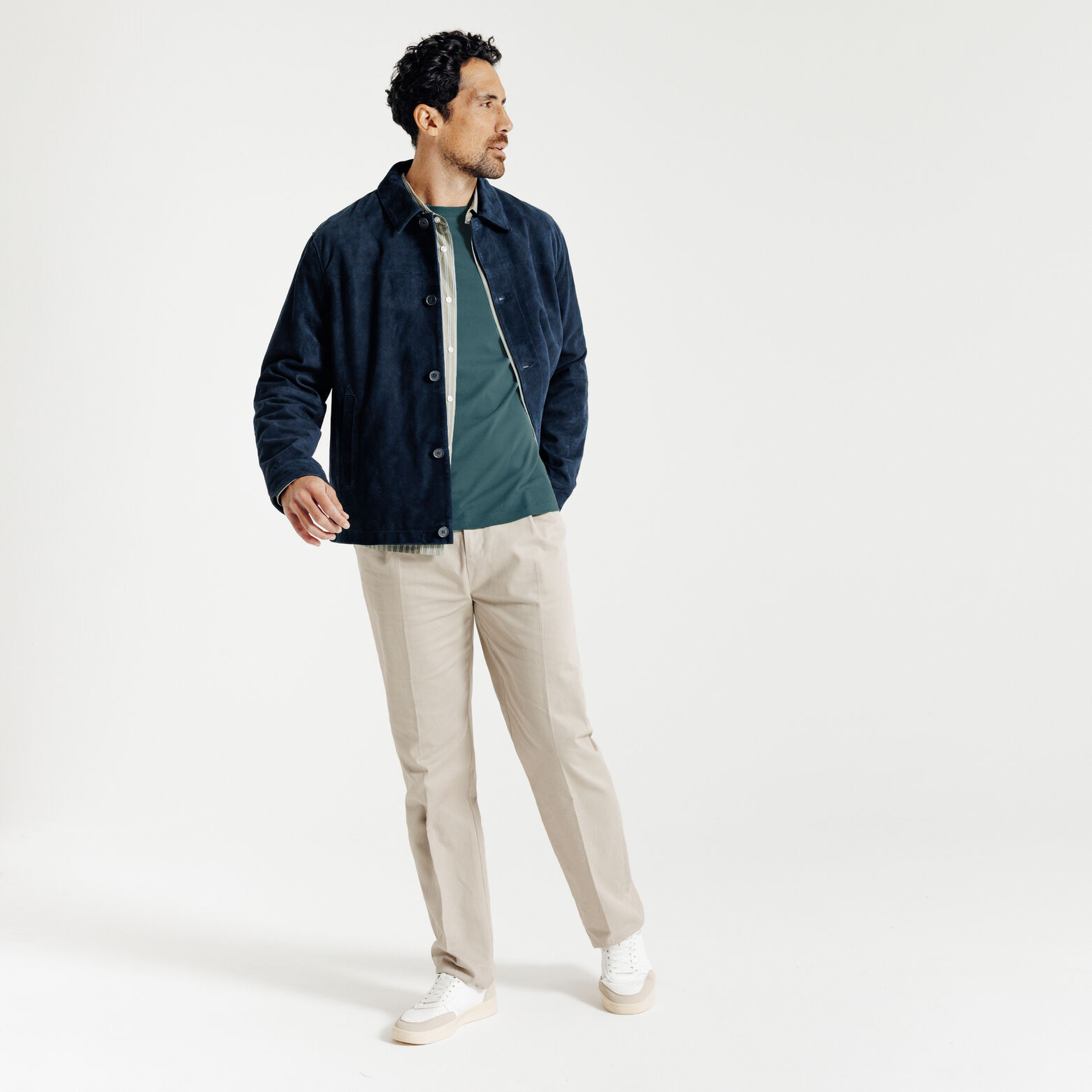 Tee shirt matière douce col rond