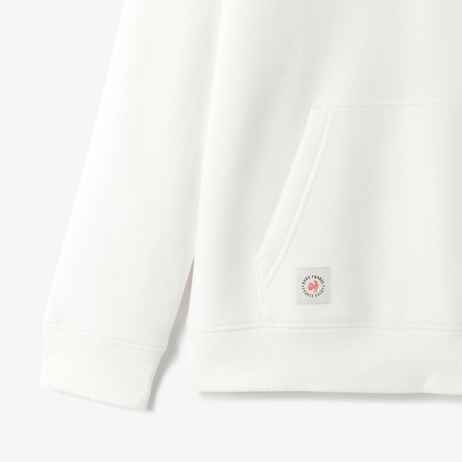 Sweat &agrave; capuche brod&eacute; licence France Rugby