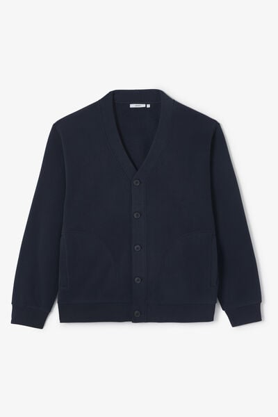 Sweatvest met knopen