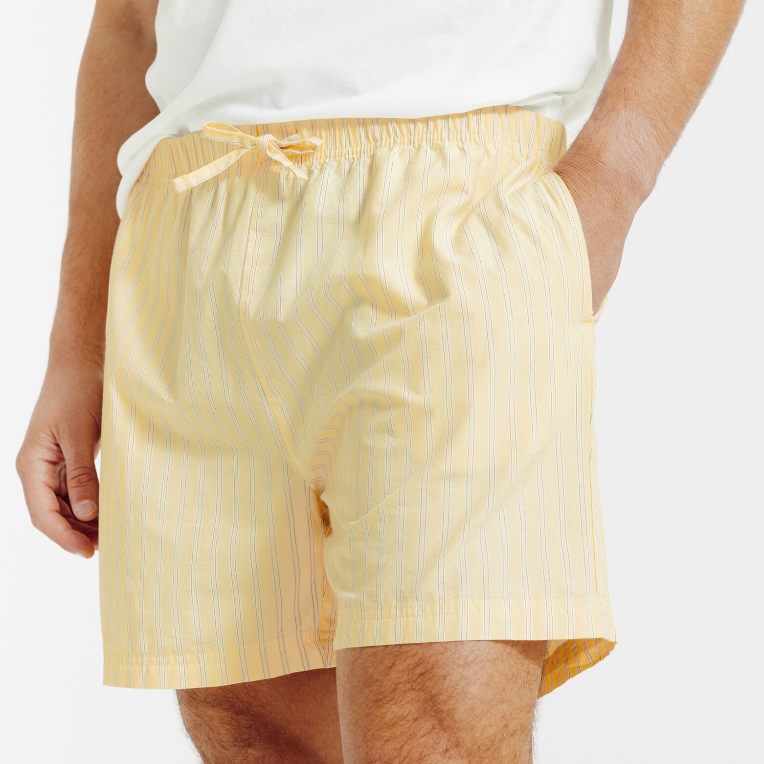 Pyjamaset met gestreepte short