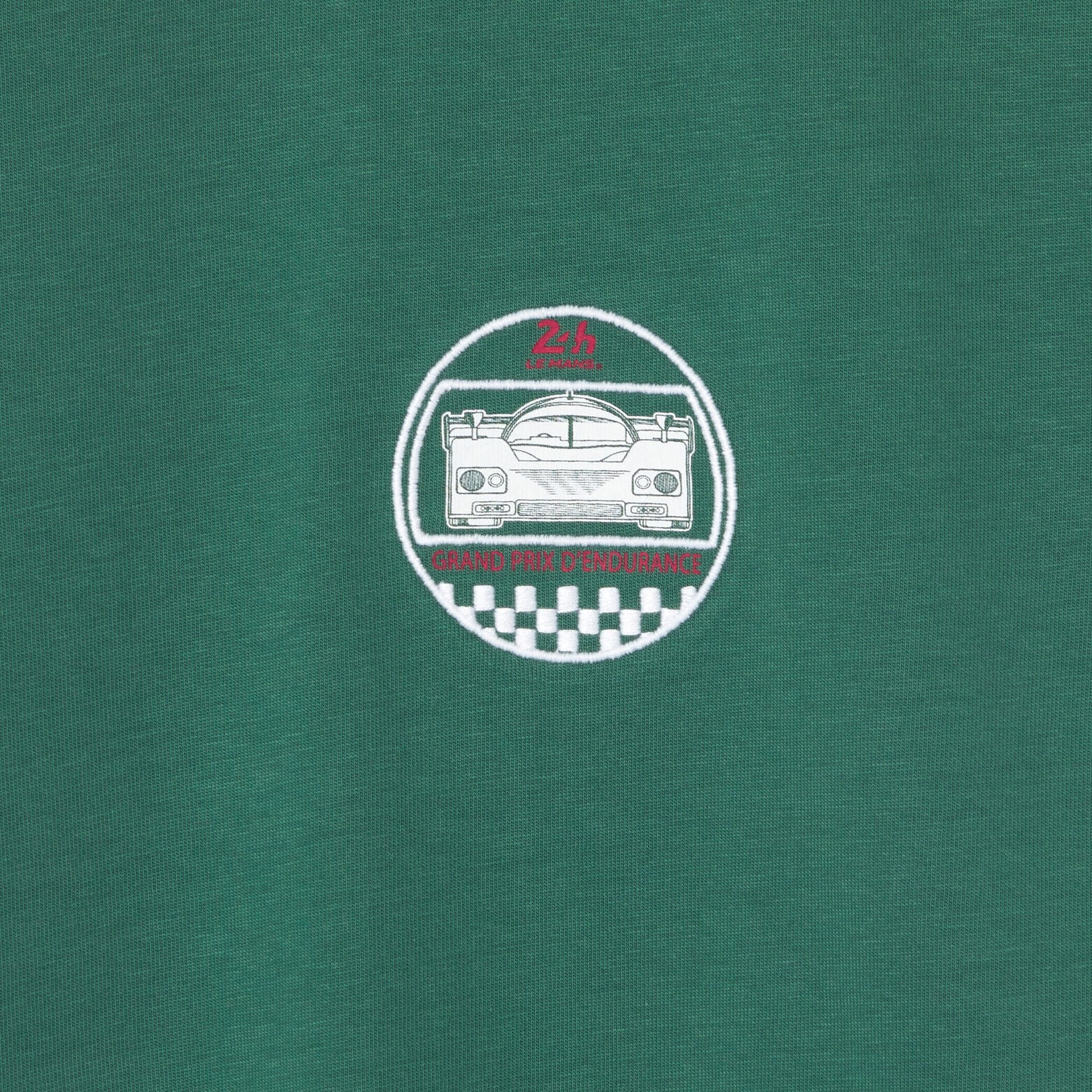 Tee shirt imprim&eacute; et brod&eacute; licence 24H le Mans