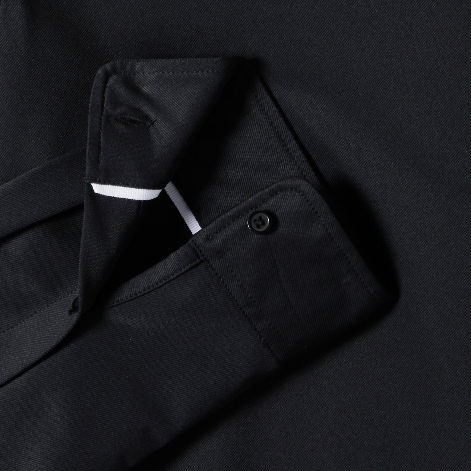 Slim fit effen hemd