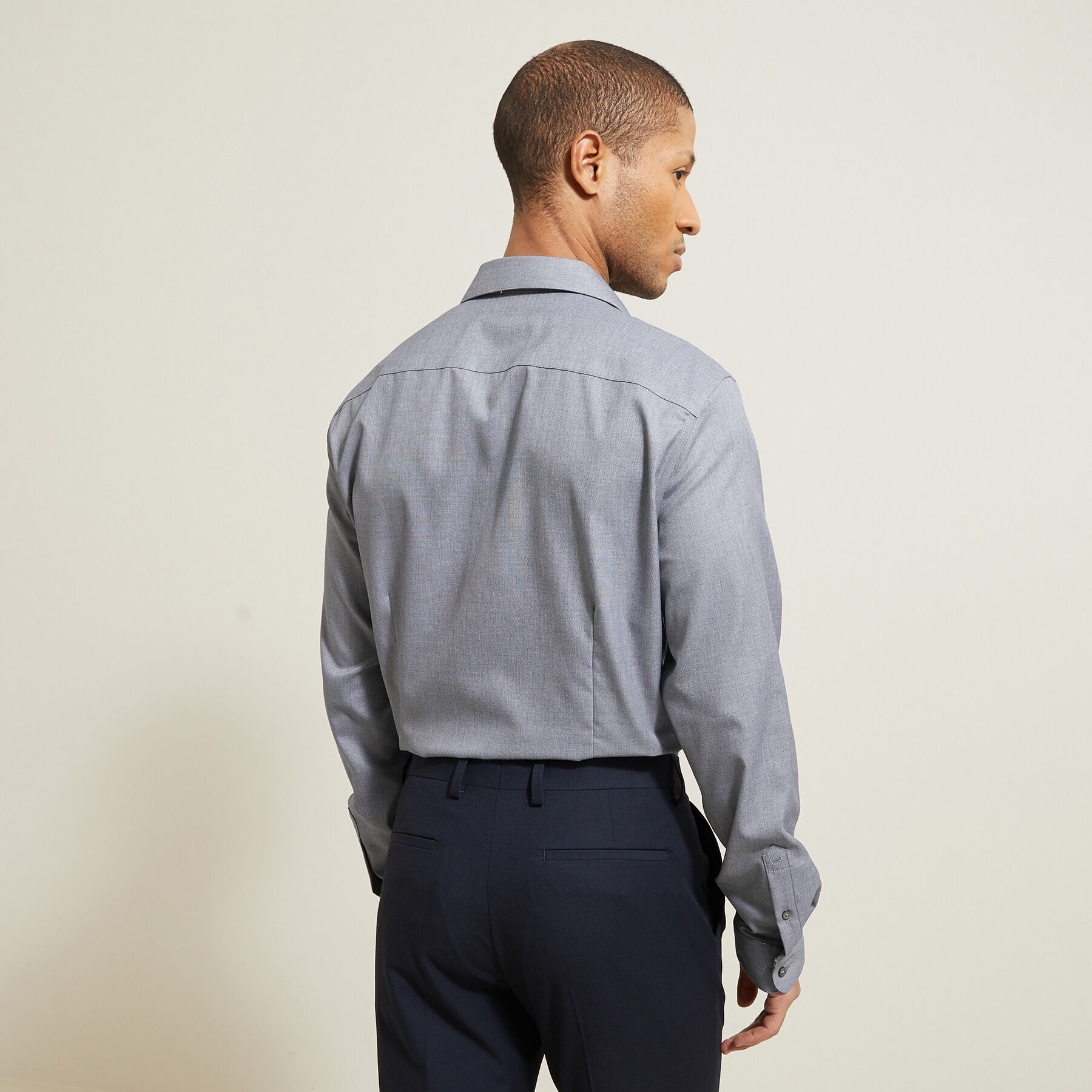 Chemise en coton sans repassage