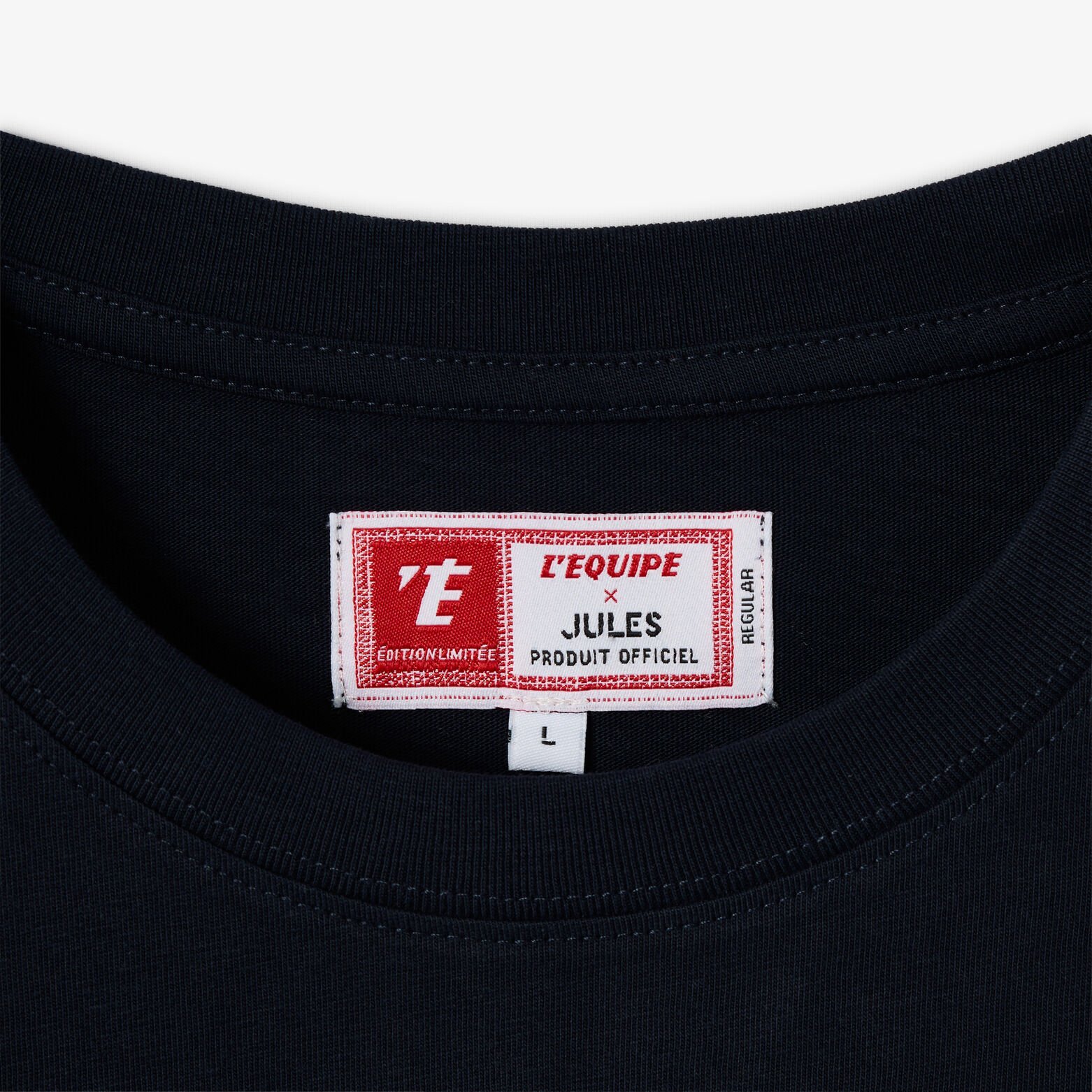 Tee shirt imprim&eacute; licence L'&Eacute;quipe